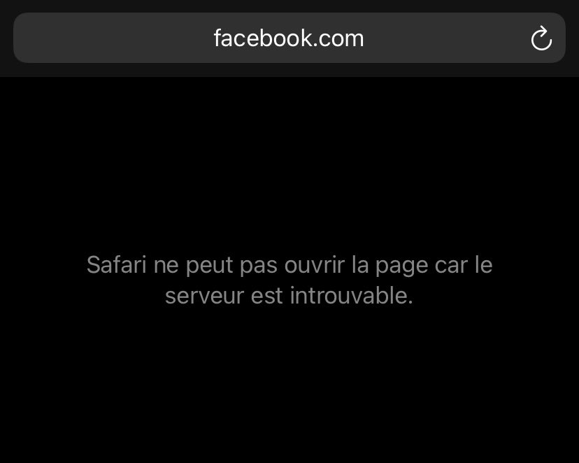 CristreetStyle's tweet photo. Voilà voilà ! Ça a l’air de s’arranger 😅#facebookdown #instagramdisabled #peopledown https://t.co/5hqDasKrLB