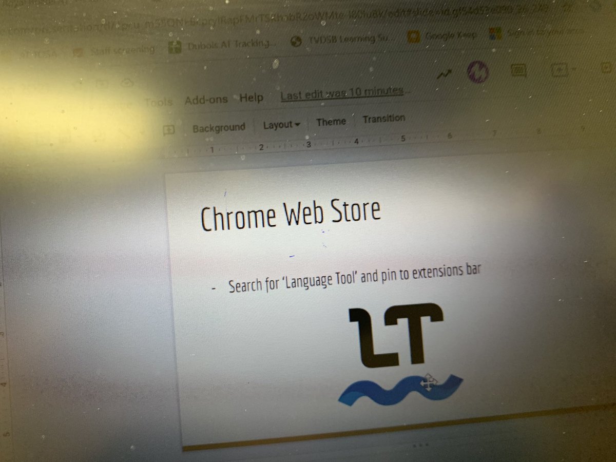MclayJulie's tweet image. Rock star presenter @Jay__Dubois AT TOSA @RoyalRoadsPS tonight! Exploring Language Tool, Talk&amp;amp;Type, adding new extensions and my fave Snapverter! Awesome PD! @dwrighttvdsb @BarbYeoman @JulieRuberto