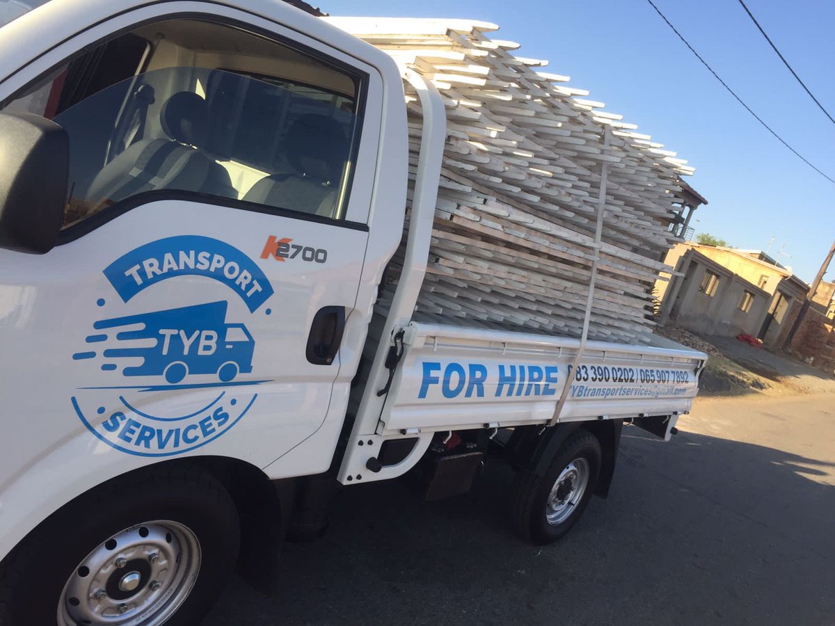 TYB_Transport's tweet image. A transport solution that works with your budget,be it moving house,bulk purchases and delivering equipment for your next event...we got you

📞 0659077892/0833900202 

(Calls &amp;amp; Whatsapp)

✉️tybtransportservices@gmail@com

📍 Johannesburg 
#transport  #whatsappdown