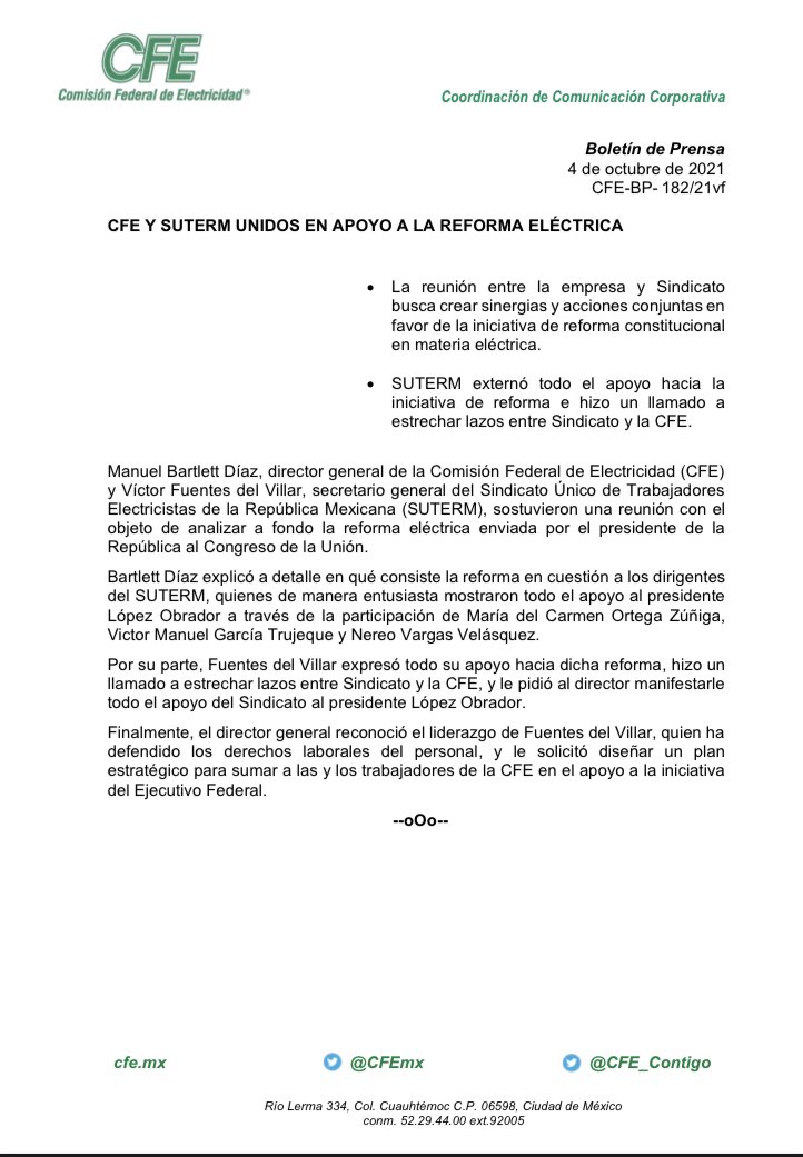 Manuel Bartlett tweet media