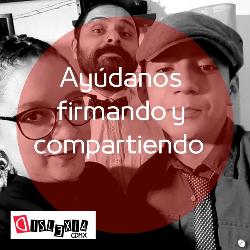 Aekitich's tweet photo. 🚨¡UNÁMONOS POR UN CAMBIO! FIRMA para hacer llegar la siguiente petición al Senado de la República de México
Dislexia CDMX es un proyecto que se dedica a compartir información sobre la Dislexia, con la intención de derribar los mitos que hay sobre él.
https://t.co/W3nC4fojnl https://t.co/PyRFa1tyyK