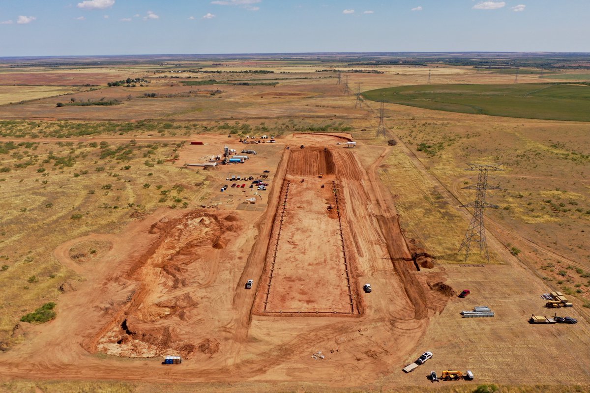 Excited to see that our mining facility in Dickens County, Texas is starting to take shape🤠 

#ARB #ARBK