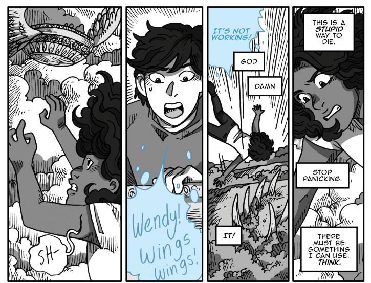 I keep forgetting to promote my comic! Please check it out, it's really good fairy tale adventure fantasy and it's got 33 chapters already.
#namesakecomic #hiveworks
☆Comic ☆-- https://t.co/rJ0sFNn2GZ                                      
☆Patreon☆ -- https://t.co/lWLa2Pc34Q 