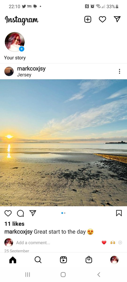 BorderlandCally's tweet image. Not a bad photo for my @instagram to stick on @MarkCoxJsy 😉 thanks to #technologyfailure 
Beautiful photo by the way 😍
#JerseyCI