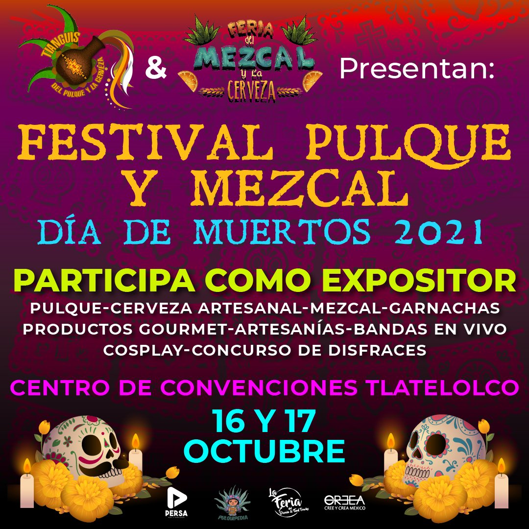 Ya estas listo para vivir una experiencia terrorífica en el Festival Pulque y Mezcal 🥃🎃👻☠️💜🖤
No dejes pasar la oportunidad de tómarte la foto con tu personaje de terror favorito y además de disfrutar de varias atracciones 🎃👻☠️🖤💜