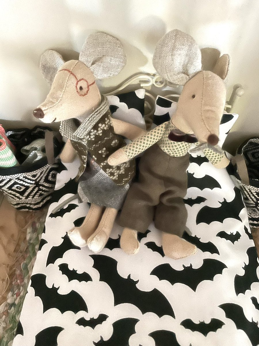 All been given the gift of time! 🤣 Like to think I’ve used it productively… wrapping mini mice in bandages obviously 🐭👻🐭