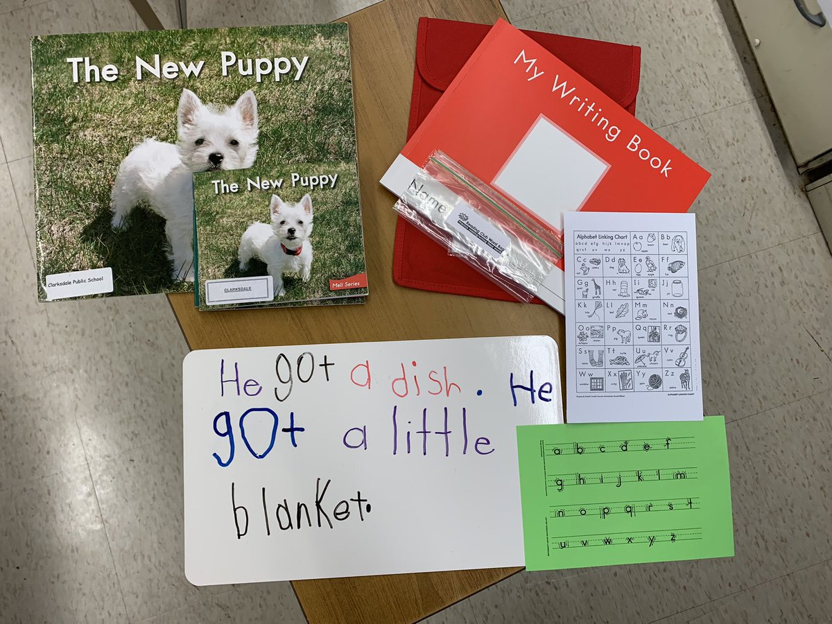 snalsok's tweet image. First day of #LLI #leveledliteracyintervention  @clarksdalehdsb #Interactivewriting with our hard-working grade ones @HDSBLiteracy @HaltonDSB #verbalpath #alphabetlinkingchart