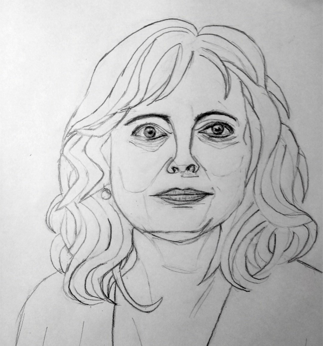 PETUNIA_PETU_'s tweet image. Hoy cumple años Susan Sarandon. 😍
#RetoExtra #Pintamonas @doorlessroom #Retrato #Dibujo #SusanSarandon