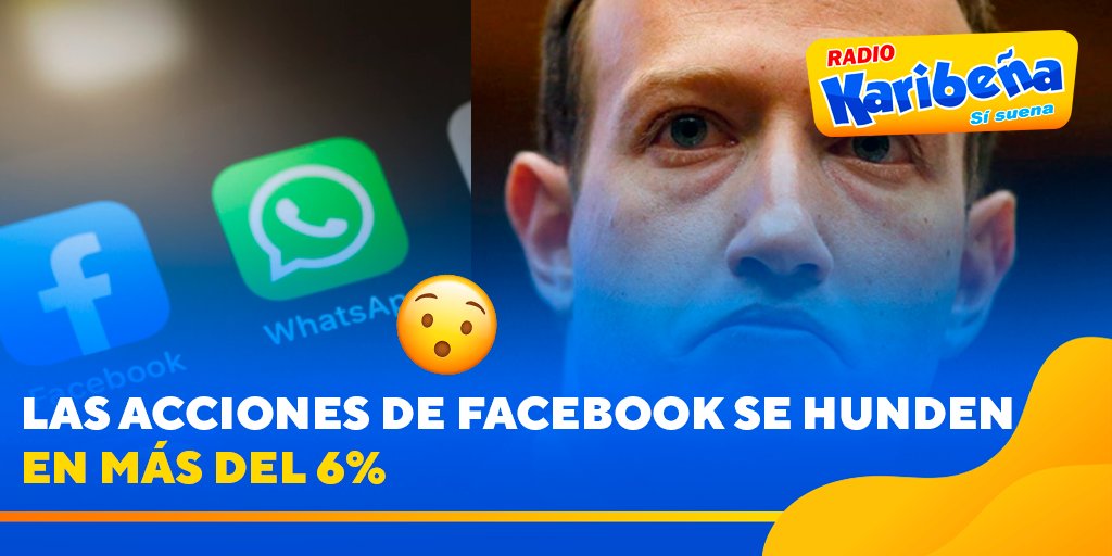 ¡SE VIENE ABAJO! Las acciones de la compañía de Mark Zuckerberg se estarían viniendo abajo 🤯🥴😯