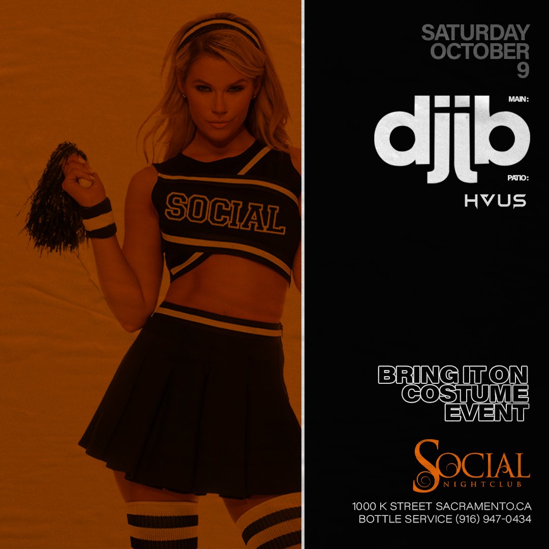 This upcoming weekend! Check us out &amp; contact us for Table Reservations &amp;/or guestlist: 

(916)-947-0434