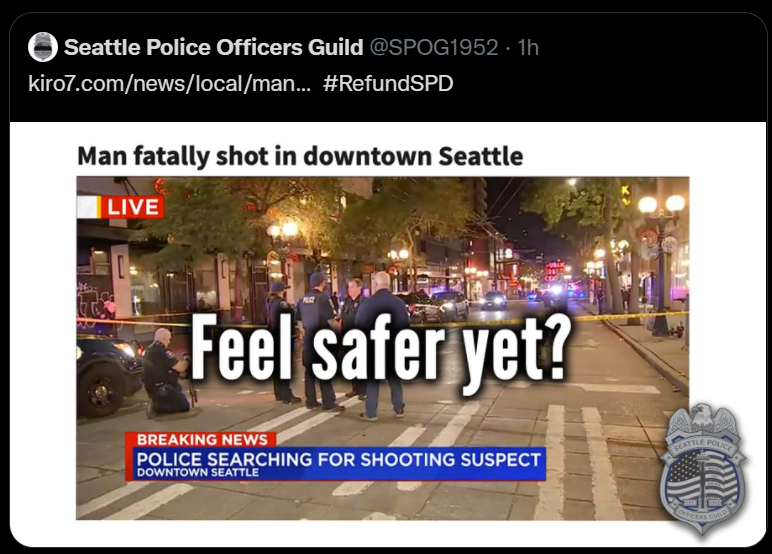 How, exactly, would additional funding have prevented a shooting?  They have multiple officers on the corner here 24/7/365 and it already did nothing... 

This "RefundSPD" tag had better mean I'm getting my tax dollars back for their faulty product.