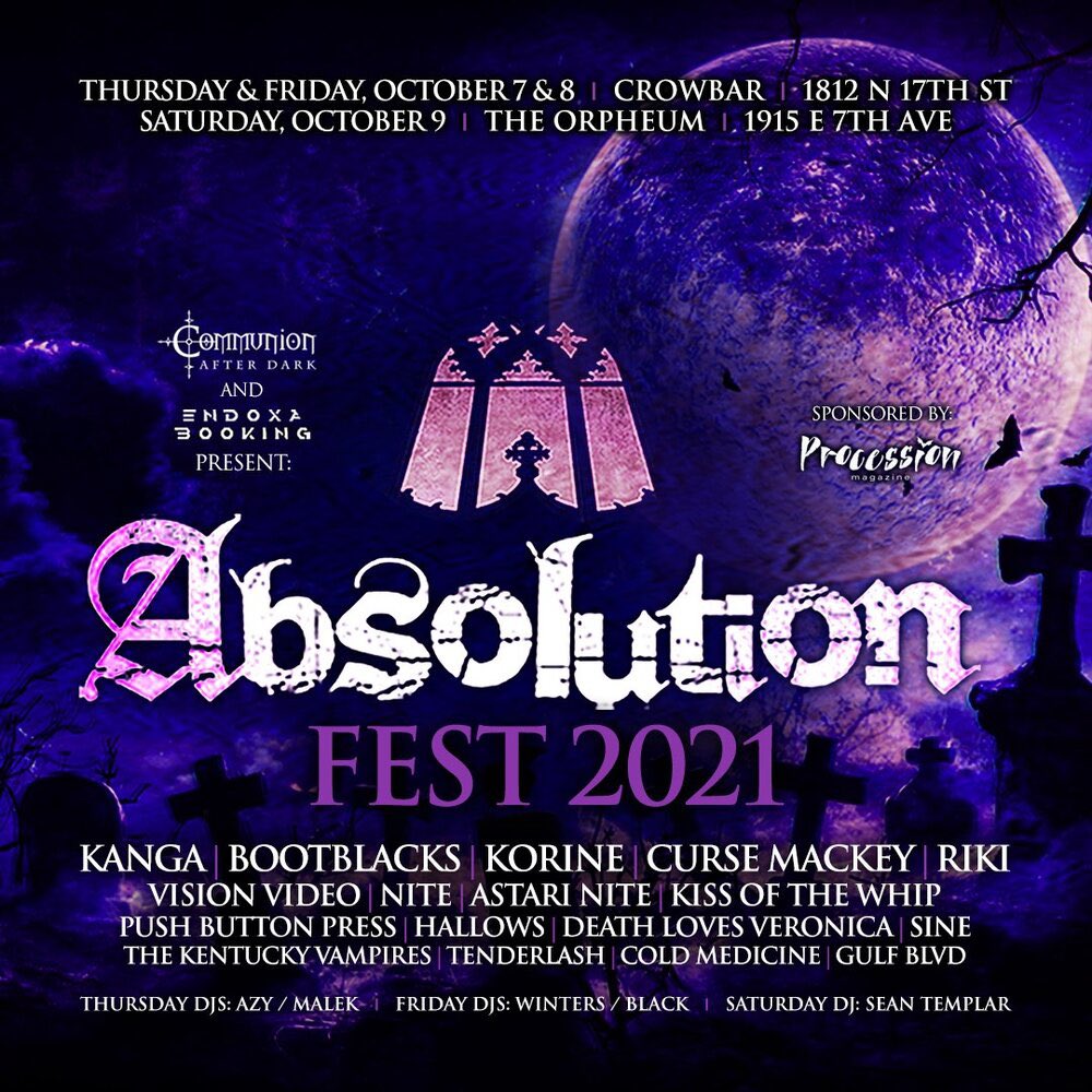 CurseMackey's tweet photo. Relearning how to pack and set up my gear for #AbsolutionFest feeling excited for my first show in 18months, Thu Oct 7th at this lovely music fest in #Tampa @CROWBARLIVE @CommunionAD @SINEbandx @bootblacks @pushbuttonpress @KANGAkult @GulfBlvdBand #korine @astarinite @tenderlash https://t.co/ZZHw03ZQU9