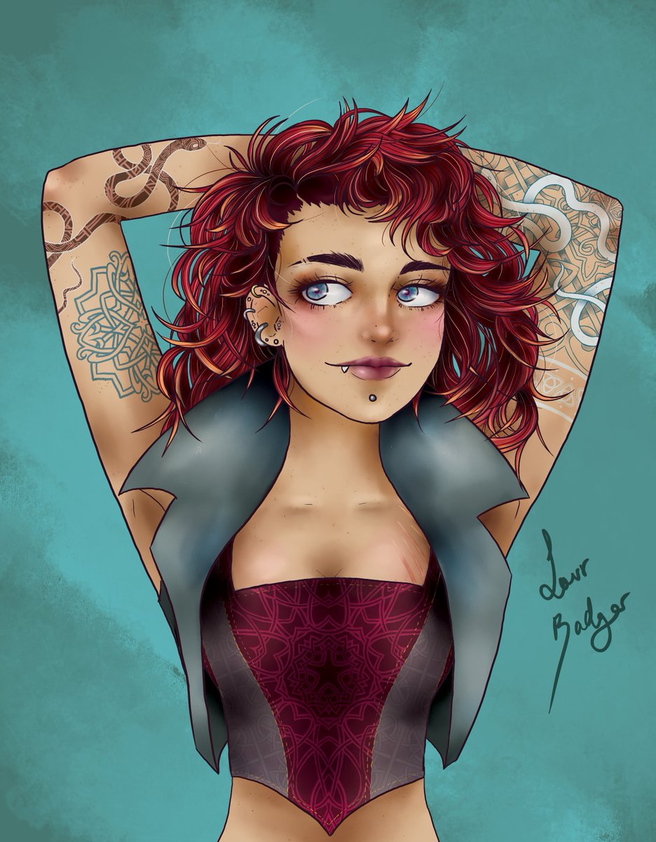 Meet Nicki Hawkins, this celtic punk was a commission for the wonderful <a href="/Petergsc/">Petergsc</a>!!