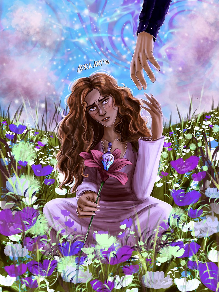 itsyoulou28_'s tweet image. A lily sprouted from the earth and its petals opened to reveal a vial.
"Drink."
— Measure of a Man, Chapter 30, @inadaze22