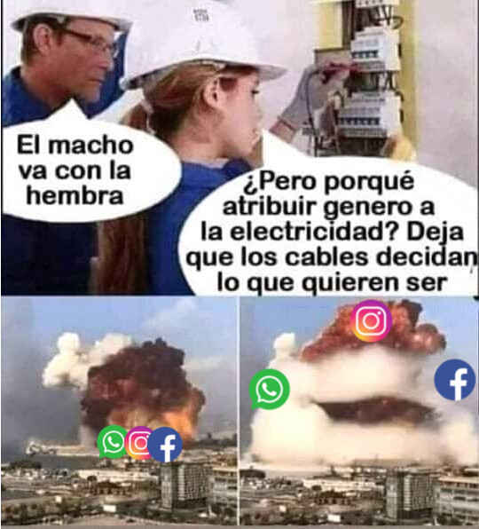 ¿Por que se cayeron Facebook, WhatsApp e Instagram?

😂