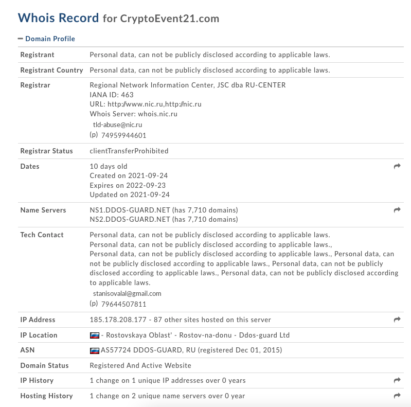 blustream3's tweet photo. #WhatsAppDown #facebookdown #instagramdown do not fall for this crypto scam #crypto #cryptoscams #cryptoscams. This domain name has nothing to do with @instagram. Spread the word and save people from loosing their hard earned crypto currency. #blustream against scammers. https://t.co/I3DJOUyOo9