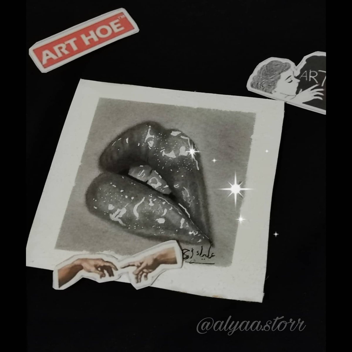 alyaaa_store's tweet photo. Lip's sketch 🖌️
----------------------------------------------
#art #artwork #ArtistOnTwitter #WomensArt #Pencildrawing #pencilart #pencilsketch #explore https://t.co/nSeKv16gYK