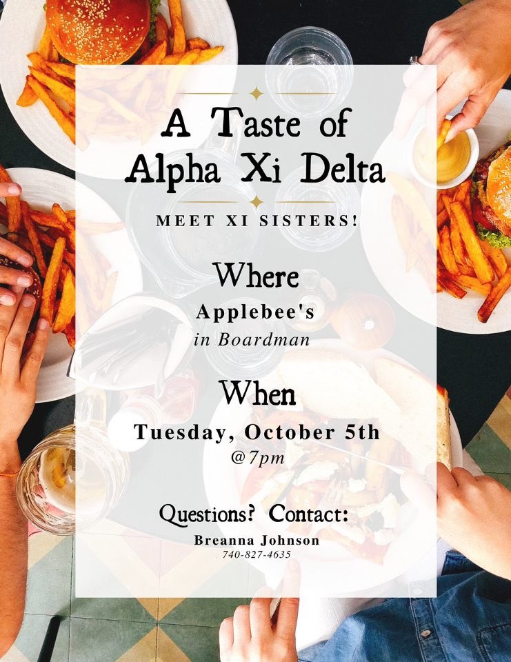 Αlpha Xi Delta YSU (@alphaxideltaysu) on Twitter photo 