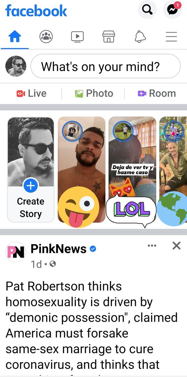 hectorjhoan's tweet photo. Llevo todo el día viendo el mismo story en Facebook. Un tipo que, ahora que lo pienso, no sé quién es sacando la lengua 😝  una y otra vez. #facebookdown #facebookcrash #facebookoutage #FACEBOOKFAIL https://t.co/M2Z3oG8fua