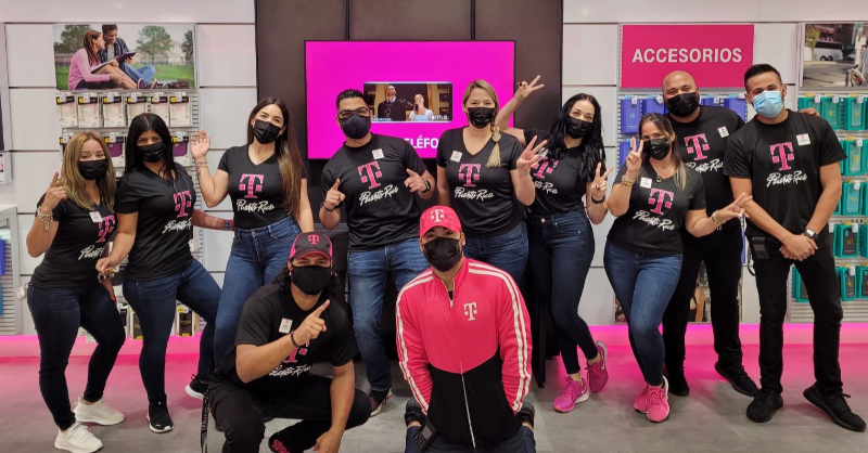 JonFreier's tweet photo. Congrats to @JEMartel and the outstanding @TMobile Puerto Rico team for being selected as one of Puerto Rico’s Best Employers and earning the #1 ranking out of all large companies! We love and will always love the great people of Puerto Rico! No vamos a parar! 🇵🇷