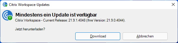 andresbohren's tweet image. Es gibt wieder eine neue Version #Citrix #WorkspaceApp
bit.ly/3uFOwFL