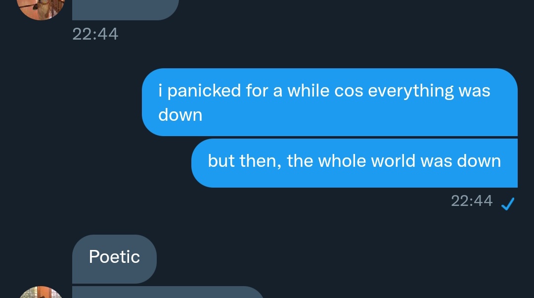 zzghp's tweet photo. how my monday's going so far, thanks Mark🤡 #instagramdown https://t.co/9PzqxSuIyZ