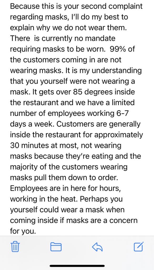 ChronicLifeTiff's tweet photo. Seriously. Why does @SUBWAY send customer surveys if their managers are going to reply with snarky emails? 🙄 #dontcoughonmysandwich https://t.co/c7wCZlpy01