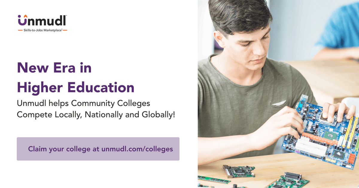 unmudl's tweet photo. Claim your college at Unmudl, and Register now to become a part of Unmudl community college network: https://t.co/4XjOPQvnz9
#communitycollege #careerexploration #collegepathways https://t.co/PVHTK6l3It