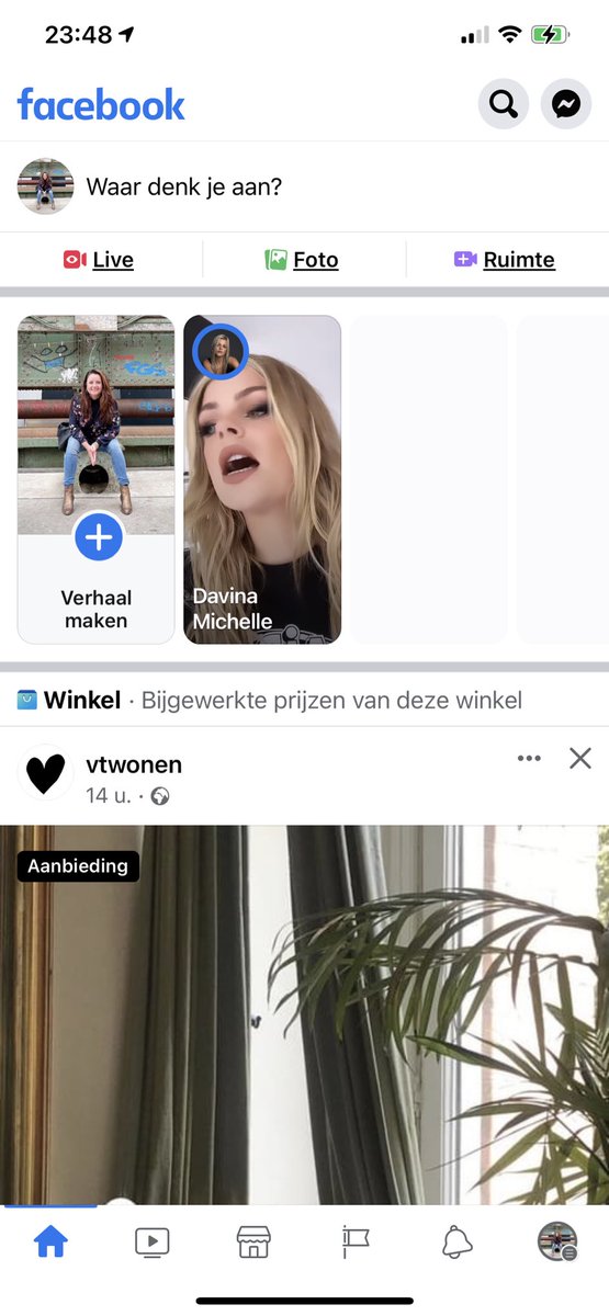 #davinamichelle staat al 4 uur ruim met haar mond open op mijn Facebookpagina 😂😂. Zal ze geen droge mond hebben?  #facebookdown