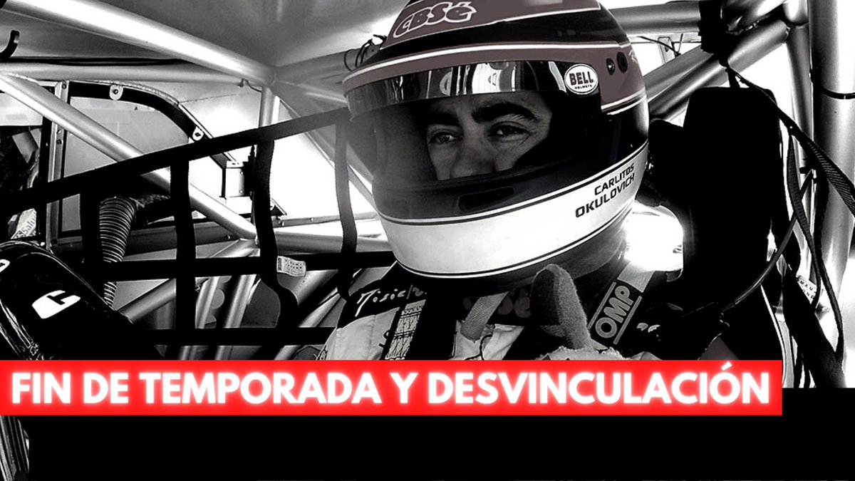 FierreraSangre's tweet photo. SE TERMINÓ 

El misionero, Carlos Okulovich, luego de la competencia en San Luís tomó la decisión de no finalizar la temporada de Turismo Carretera y se desvinculó del martinez competición. https://t.co/bhV99H4Pq3