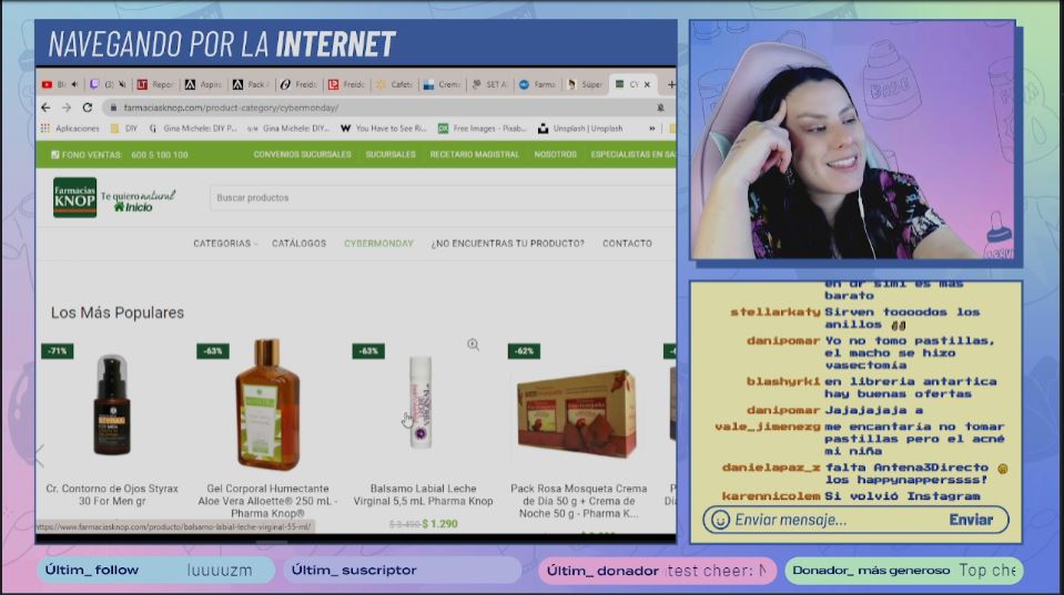 copano's tweet photo. No hay Instagram pero LA MEJOR COBERTURA DEL #CyberDay CONTINUA con #NoTengoTwitter EN VIVO. Miren a Lady Ganga en @Twitch > https://t.co/ptYHsC6LJH https://t.co/ZDFDdI6Kfu