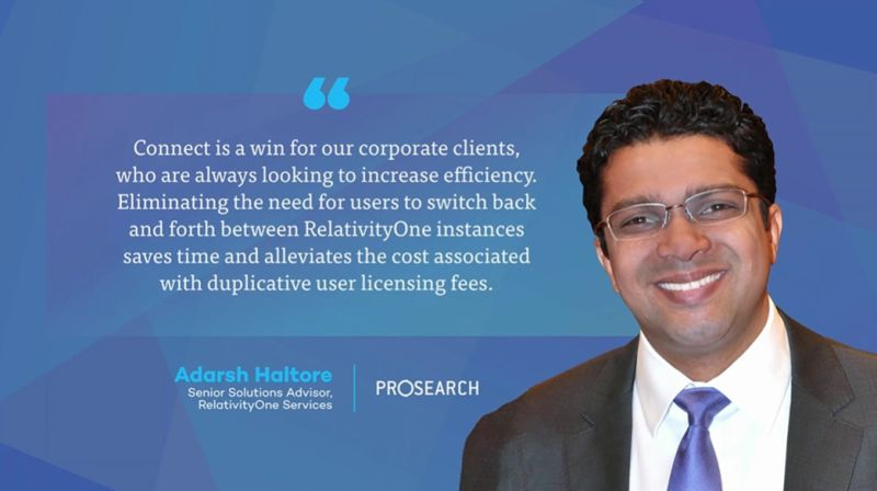 ProSearchDisc's tweet photo. What a great first day of #RelativityFest! We are proud of Adarsh Haltore, ProSearch's RelativityOne Services Manager, for being featured in the opening keynote session!
#prosearch #innovation #relativityone https://t.co/Hslcw7xFiL