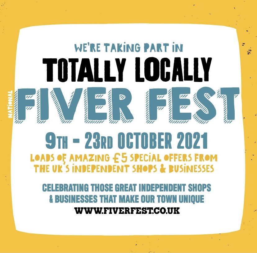 ‼️ #FiverFest starts again in #Huntly on Saturday, 9th October.  We have over 20 businesses taking part again‼️ 

#ExperienceHuntly #supportlocal #ScotlandLovesLocal #whereyoushopmatters #shoplocal #supportlocalbusiness @NorthEastNowAbz @1totallylocally