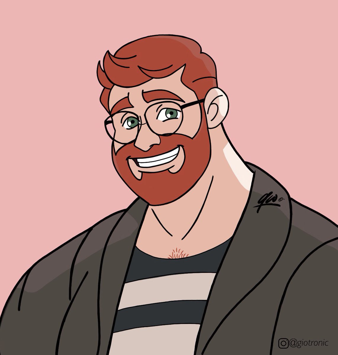 giotronic's tweet photo. My doodle of Benji from Q-Force. #QForce #QForceNetflix https://t.co/9cUmGDivB4