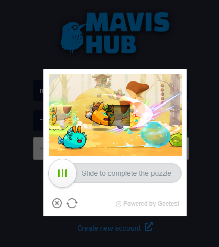 joejosue's tweet photo. New @AxieInfinity Mavis Hub captcha? Much cuter but I'm going to miss the daily reminder on what trucks, planes, and crosswalks look like https://t.co/qamZQ0p61I