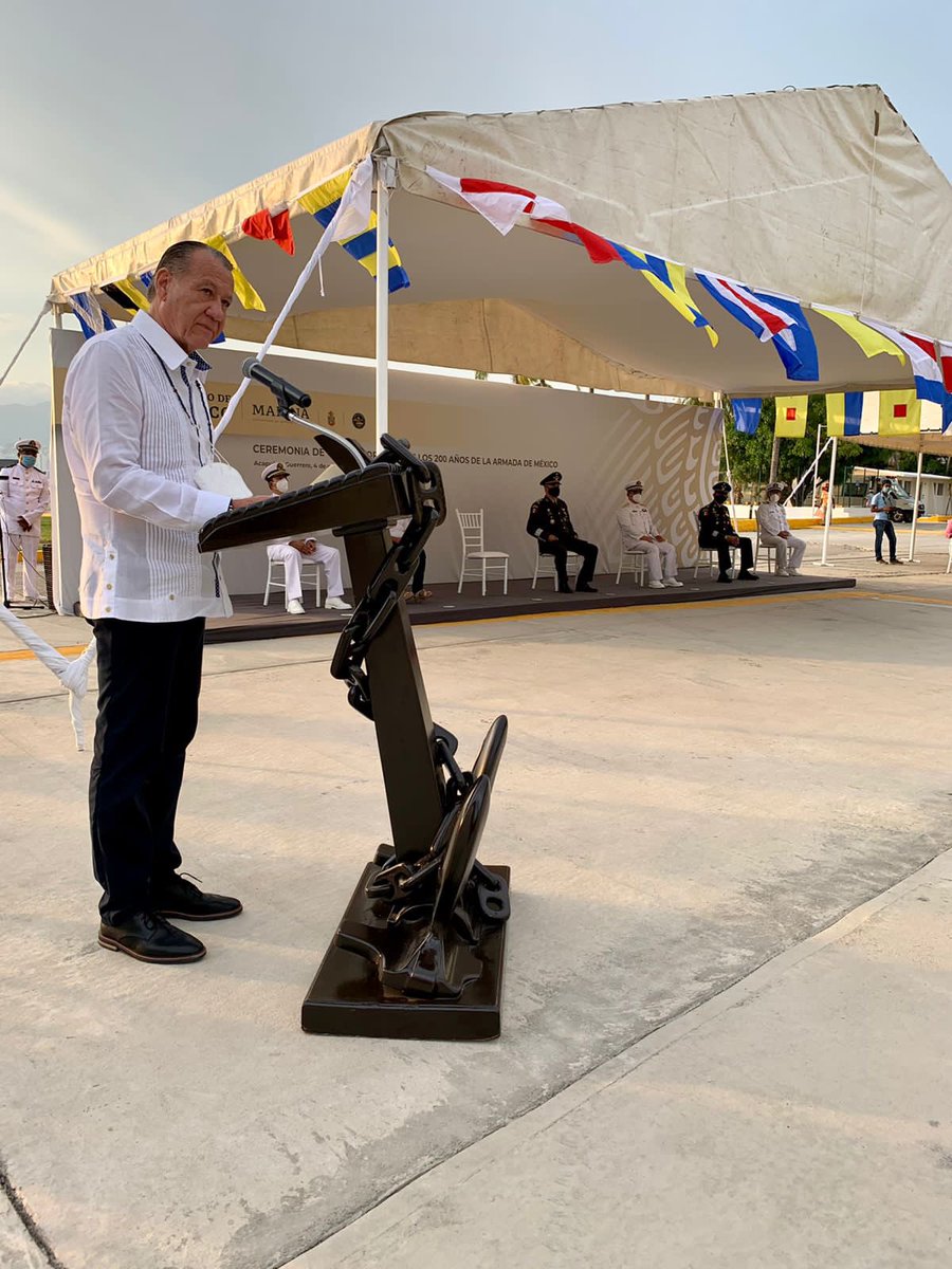 erescalona11's tweet photo. CON LA REPRESENTACIÓN DEL GOBERNADOR @HectorAstudillo ASISTÍ A LA CONMEMORACIÓN DE LOS 200 AÑOS DE LA ARMADA DE MEXICO. https://t.co/lG6wE1Z6YA