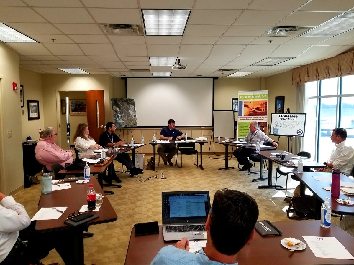 Directors of <a href="/TNAirports/">Tennessee Airports</a> plan for upcoming <a href="/tnsenate/">Tennessee Senate</a> legislative session at <a href="/smyrnaairport/">Smyrna Airport</a> in <a href="/TownofSmyrnaTN/">Town of Smyrna</a> 🏛 🛫 #aviation #airports #leadership @TDOTCommish <a href="/GovBillLee/">Gov. Bill Lee</a> <a href="/MasseyForSenate/">Becky Duncan Massey</a>