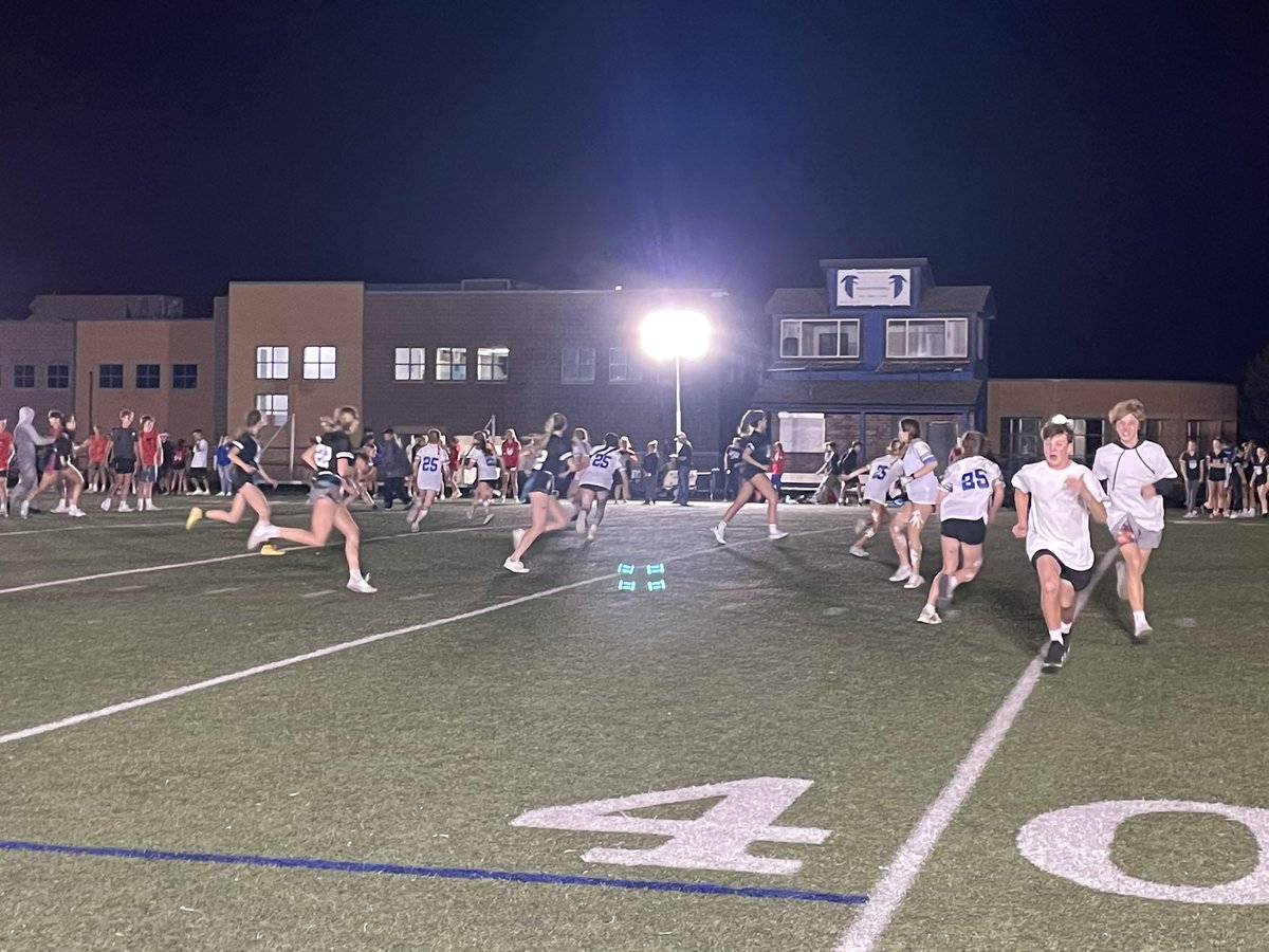 HOCO2021 is off to a great start! Sophomores were the Powderpuff champs tonight. Congrats ladies!