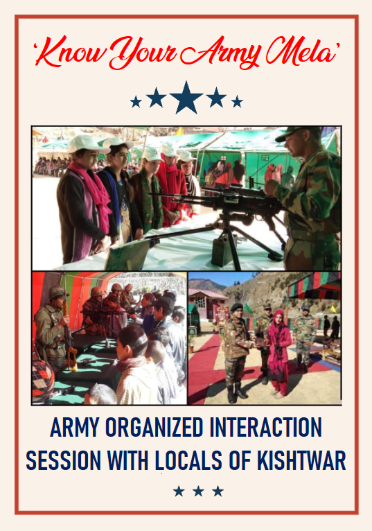 SannaWasim's tweet photo. ‘Know Your Army’: Various events and weapon display organized for locals of Kishtwar.
@dcramban @DCKishtwar @DistrictDoda
@dcjammuofficial @DMReasi
#serverdown #InternetShutDown #GodMorningTuesday #Snapchat #Gmail #Signal #LinkedIn #MeanwhileTwitter #iMessage #NationWithNCB https://t.co/eNJVTeyFPk