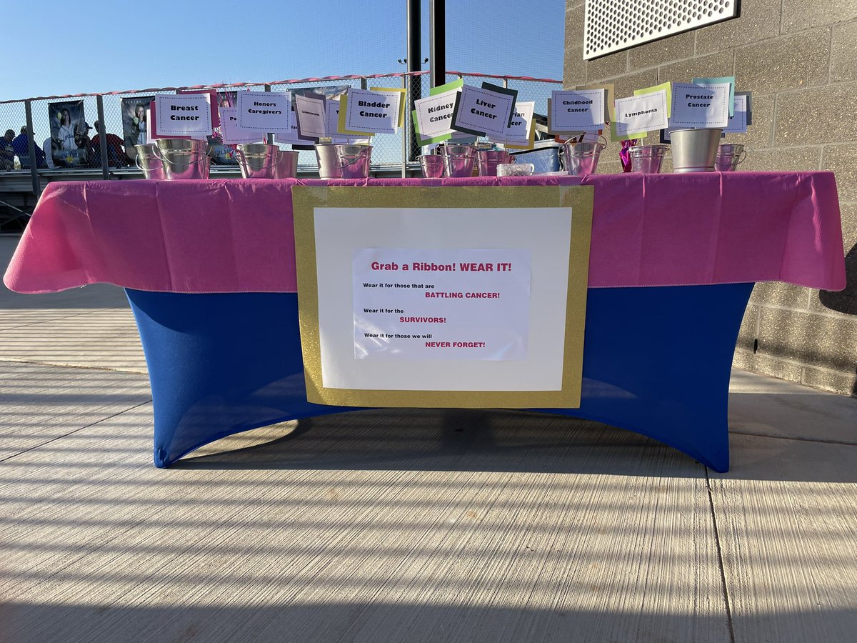 PINK OUT cancer night tonight at softball. Great job <a href="/cat_softball/">Piedmont HS Softball</a>!