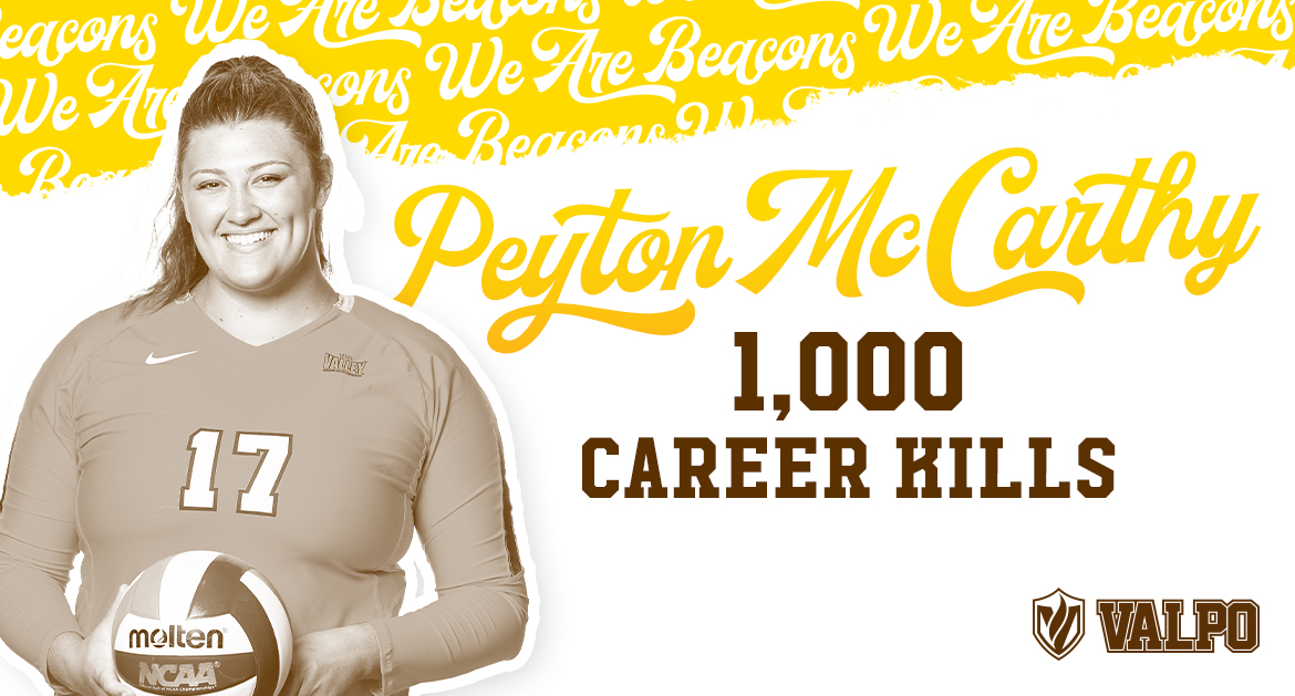 VU_VB's tweet photo. 1,000 KILLS for Peyton McCarthy! (@PeytonMcCarthy7)

#GoValpo | #WeAreBeacons https://t.co/3Vag05yA9M