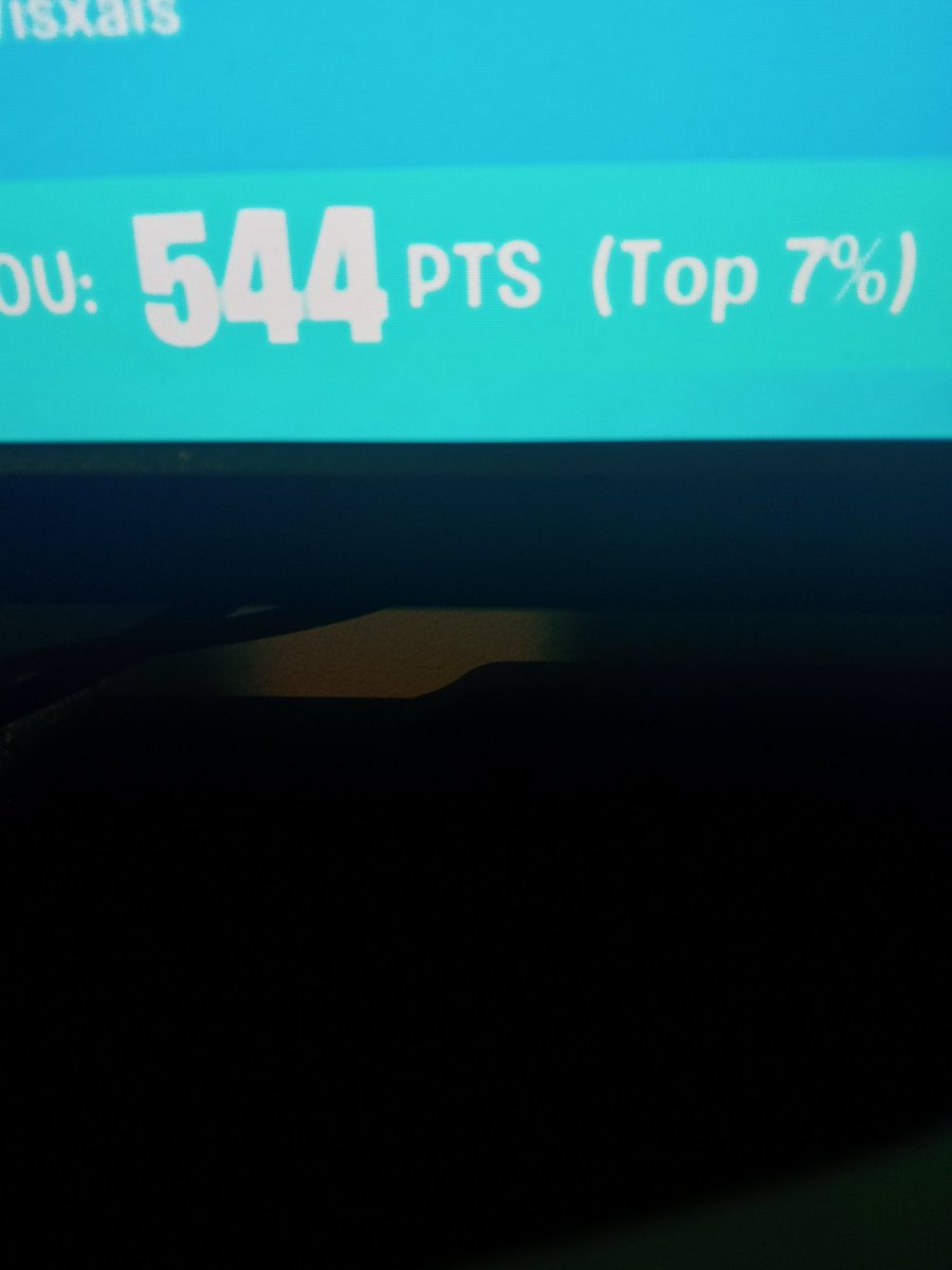 VlFailure's tweet image. Almost qualified for round 2 missed by like 20 points