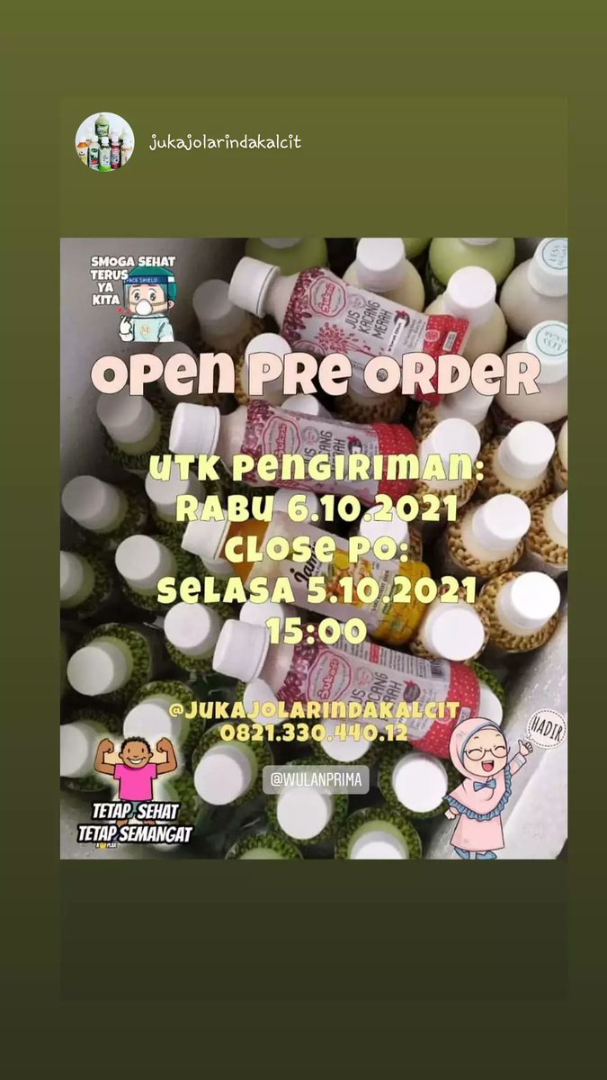 wupiy's tweet photo. open PO All Variant, y 😍
Pasti udah pada ga sabar utk nikmatin jukajo &amp; jamin 🤤
https://t.co/cA1rkOgpzh
Cuz DM aku https://t.co/PSD5h7Lhxr