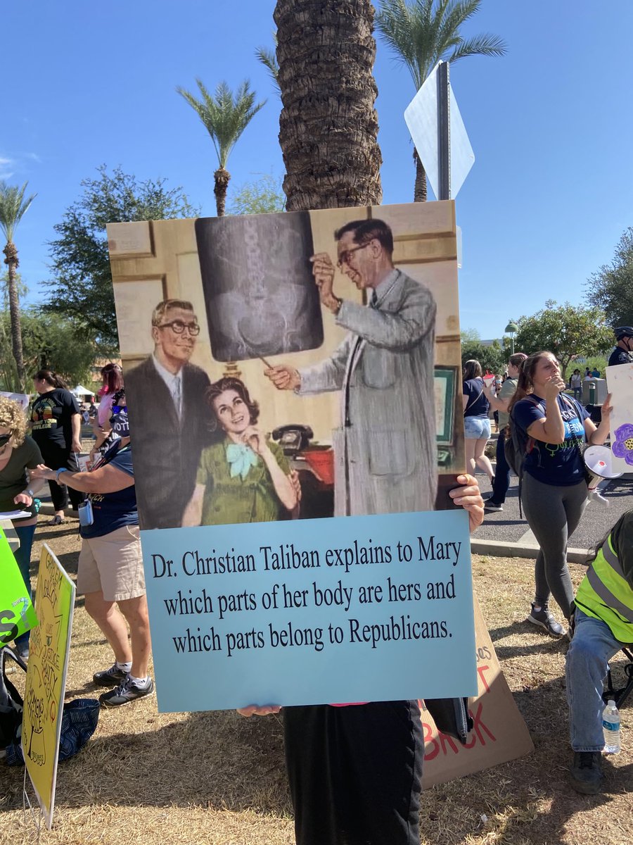 hiral4congress's tweet photo. Scenes from the #WomensMarch2021 at the Capitol in PHX on Saturday ✊🏽
The signs say it all: We will fight like hell to protect our reproductive health rights and bodily autonomy - in Arizona, Texas, and across the U.S.
#MarchForReproductiveRights
#CodifyRoeNow https://t.co/SzoupkS9SY
