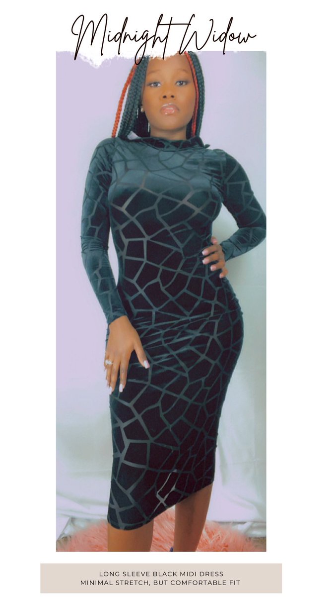YelhsaBBoutique's tweet photo. 🌚Midnight Widow🌚

🌚 Sizes Medium &amp; Large

https://t.co/3z6QzfLV6R

#Littleblackdress #datenight #fbglitch #fbdown #BlackWidow #datenightdress #blackdress https://t.co/rpmqyqro8e