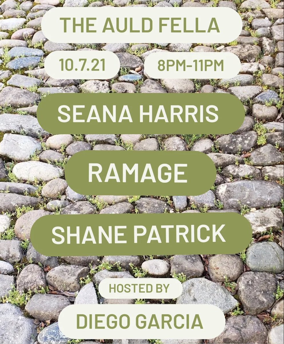 AwkwardAppeal's tweet photo. This weeks lineup! #theauldfella #residency #thursdaynights #livemusic #eighttoeleven #outside #featuredartists #seanaharris #ramage #shanepatrick #hostedby #diegogarcia #specialguests #indiemusicawareness https://t.co/LtnhTovPwX