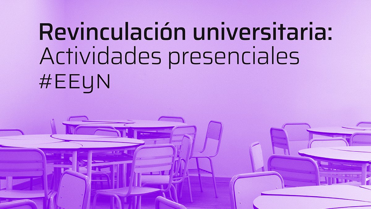 eeyn_unsam's tweet photo. 📌Durante el mes de octubre, en #EEyN iniciaremos un proceso progresivo de revinculación pedagógica entre estudiantes y docentes con actividades presenciales.

Les dejamos un post con más detalles: https://t.co/uGgE9F5tTa https://t.co/nJK8lYui4F