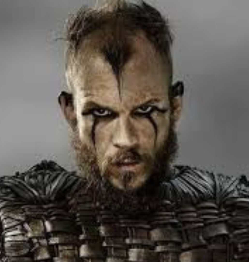 Leanimals2's tweet photo. We’ve had a busy few days recovering from Covid 🤒 and binge watching #vikings I dont know if my eyes have become too square or I can actually see the resemblance 😵‍💫🙃🤪@HistoryVikings @KatherynWinnick @alexanderludwig https://t.co/rlfqWaTydC
