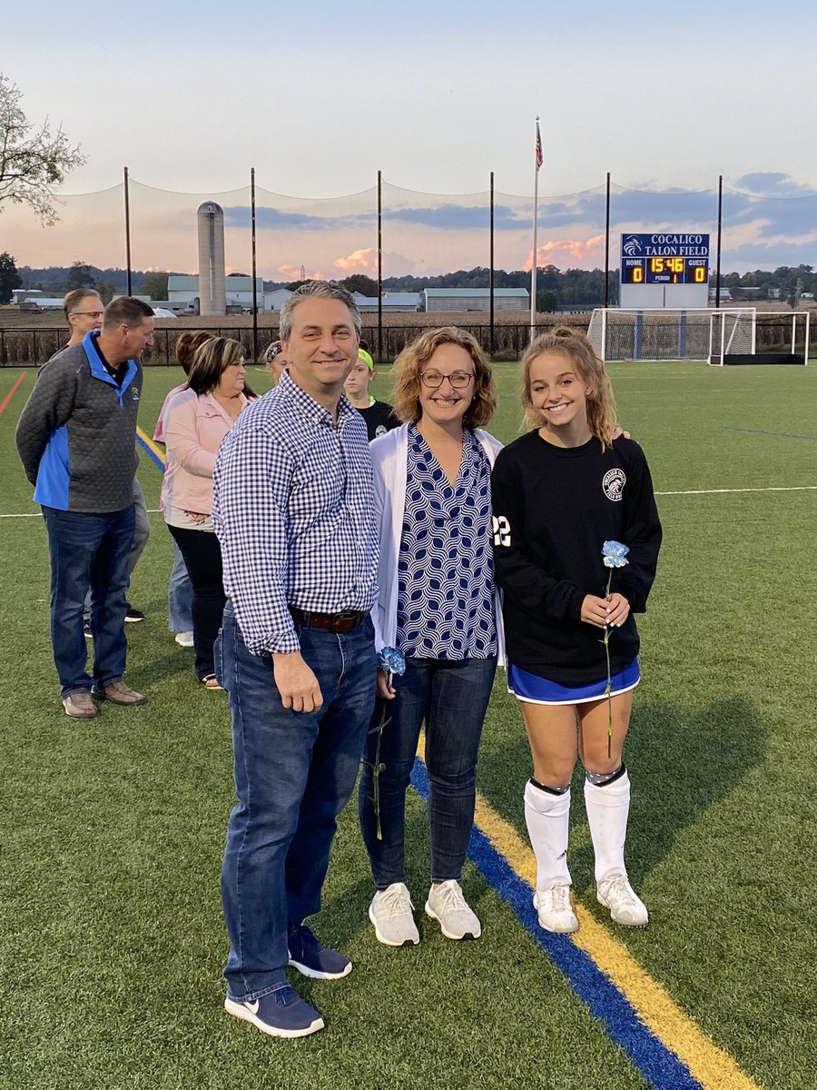 CocalicoSports's tweet photo. Tonight we recognize our Cocalico Senior Field Hockey players. Thank you for the memories. Best of luck in your future endeavors
-Aubrey Haldeman
-Carolina Christy
-Eliana Quirk
-Bethany Herr 

(1 of 2) https://t.co/ECnUwjDJub