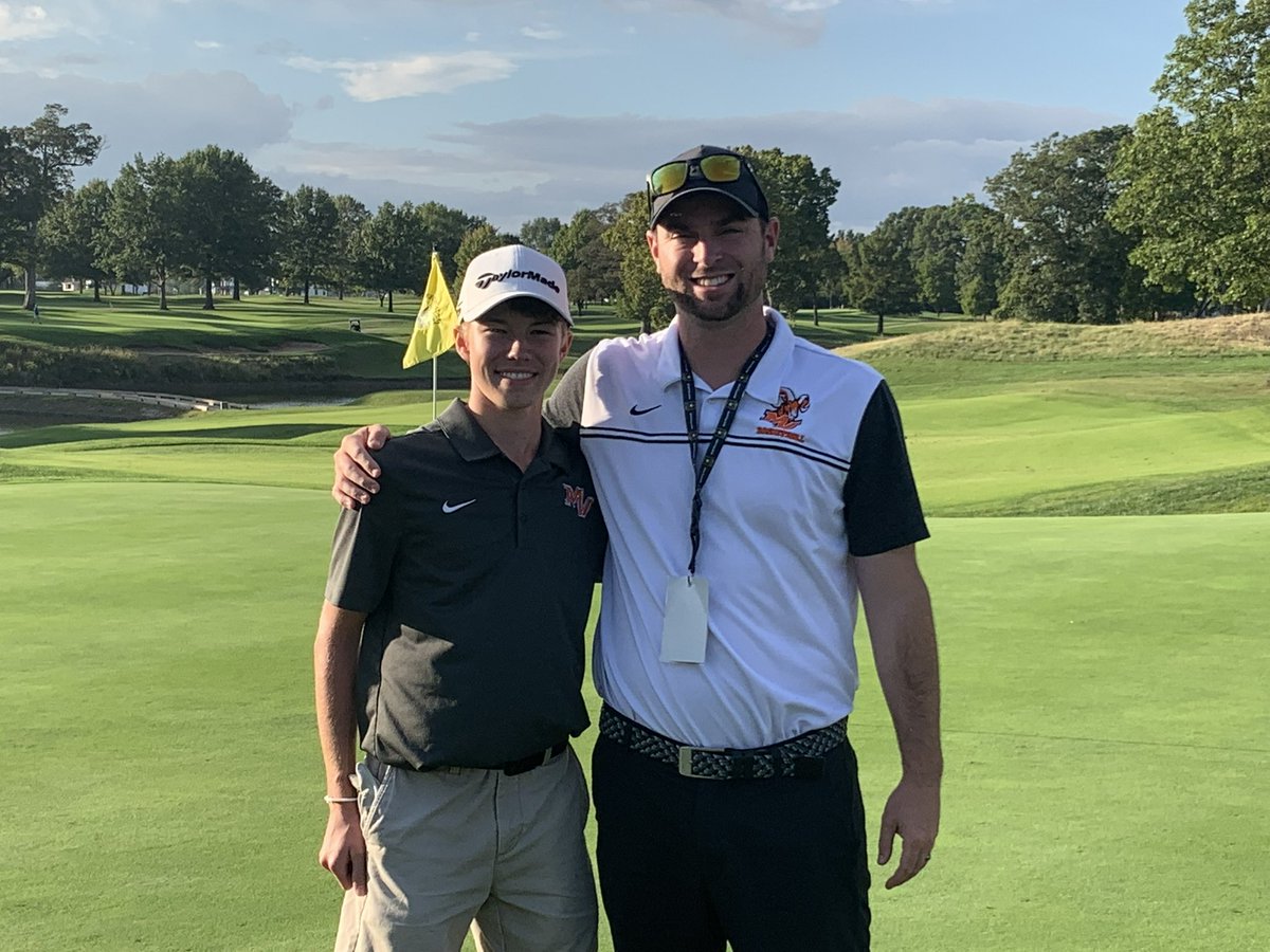 Zekelight20's tweet photo. HUUUGE congrats to Blaze for his 78 at sectionals today! And more importantly, qualifying fit the STATE FINALS!! https://t.co/2xqCMvno8p